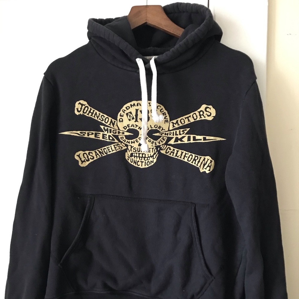 Johnson Motors Graphic Hoodie Men’s Medium